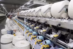 Fibre production at Ha Nam Textile Company (Photo: VNA)