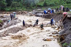 Works to surmount natural disaster to be continued 