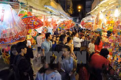 Lantern town area in HCM City ahead of mid-Autumn festival
