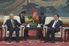 Party leader meets with top Chinese legislator