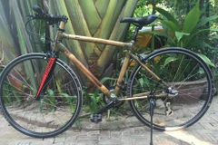Bamboo- made bicycle, unique product in Hoi An