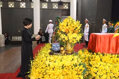 VNA delegation pays respects to General Secretary Nguyen Phu Trong