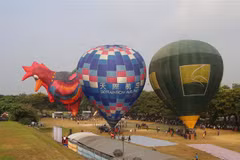 Hot air balloon festival enchants visitors