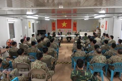 Task force on peace keeping visit South Sudan