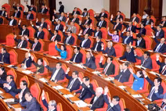 Party officials screen personnel preparations