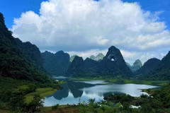 Mat Than Mountain tourist site in Cao Bang