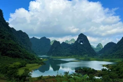 Mat Than Mountain tourist site in Cao Bang