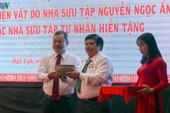 Dak Lak Museum receives exhibits from collectors