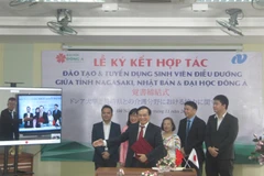 Nagasaki begins manpower drive in central Vietnam