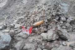 Quang Tri: Flooding unearths unexploded ordnance