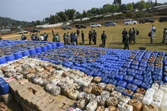 Myanmar seizes Southeast Asia's biggest synthetic drugs