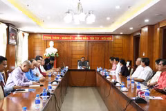 Vietnamese expats in Laos give opinions on draft documents to 13th Party Congress