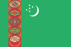 Congratulations to Turkmenistan over Independence Day