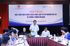 Workshop seeks recommendations for policymaking in drug detoxification