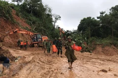 Quang Tri: 22 soldiers missing in landslide 