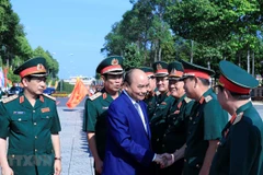 PM inspects combat readiness in Military Region 9 