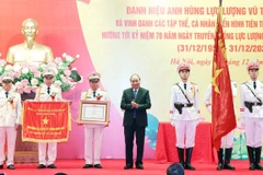 Investigation Security Agency awarded Hero of People’s Armed Forces title