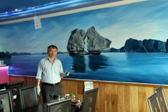 Paint Vietnam in London, a self-taught painter puts nostalgia on walls