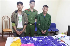 Son La: two drug dealers caught red handed