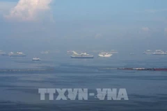 Hundreds of people relocated following oil spill in Philippines