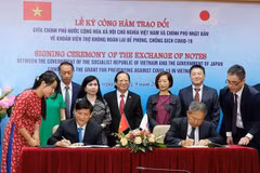Japan aids Vietnamese hospitals in COVID-19 fight
