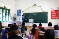 Young teacher devoted to supporting disadvantaged students