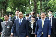 Japanese news agency spotlights PM Suga Yoshihide’s Vietnam visit