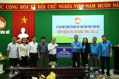 Aid continues coming to flood victims in central region