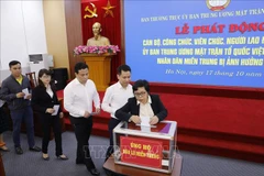 Aid comes for flood victims in central Vietnam
