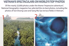 Vietnam's spectaculars on world's top photos