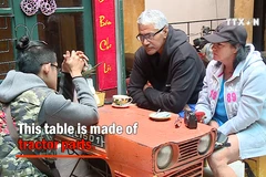 Cafe brings life to recycled goods