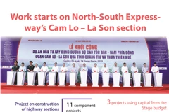 Work starts on North-South Expressway’s Cam Lo – La Son section
