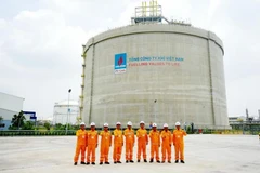 A LPG storage tank at PV GAS Vung Tau Terminal (Photo: VNA)