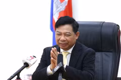 Vietnamese Ambassador to Cambodia Nguyen Huy Tang (Photo: VNA)