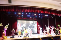 An art performance at the opening ceremony of the 19th Vietnam Culture Week in Cambodia (Photo: VNA)