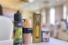 E-cigarette samples are designed to resemble toys and milk cartons to attract children. (Photo: VNA)