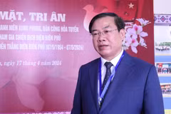 Lo Van Mung, member of the provincial Party Committee’s Standing Board, head of the committee’s Commission for Mass Mobilisation, and Chairman of the provincial Vietnam Fatherland Front (VFF) Committee (Photo: VietnamPlus)