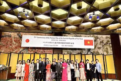 Vietnamese Consulate General in Japan’s Osaka prefecture holds ceremony to mark Vietnam'sNational Day (Photo: VNA)