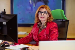 Vesna Nahtigal, General Manager of the Chamber of Commerce and Industry of Slovenia (Photo: VNA)