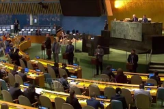 At a session of the United Nations Human Rights Council. (Photo: VNA)