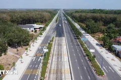 My Phuoc-Tan Van road is 62km long with 10 lanes connecting industrial parks in Binh Duong. - Illustrative image (Photo: VNA)