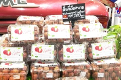 Bac Giang lychees enter Thailand’s major shopping malls