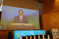 PM Pham Minh Chinh speaks at the event (Photo: VNA)