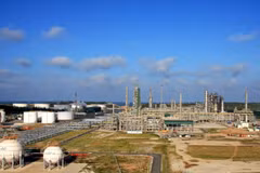 A view of the Dung Quat Refinery (Photo: VNA)