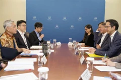 The 16th Vietnam-Singapore political consultation held in the city state on September 4 (Photo: VNA)