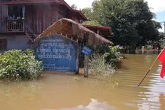 Heavy rains and storms affected 13 provinces across Laos. (Photo: thestar.com.my)