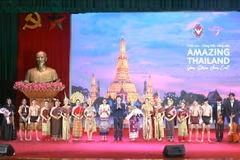 The programme promotes Thailand’s culture to people in the northern province of Hung Yen. (Photo: VNA)