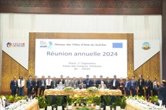 A conference of the ASEAN Francophone community is held on September 17 in Vientiane, Laos. (Photo: VNA broadcasts)