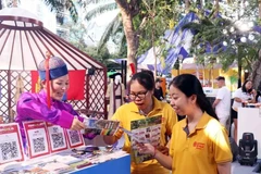 The Go Mongolia Roadshow 2024 event in Ho Chi Minh City has attracted the attention of many Vietnamese travel firms. (Photo: VNA)