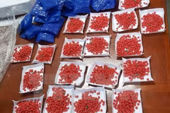 Lao national arrested for smuggling 10,000 drug pills into Vietnam